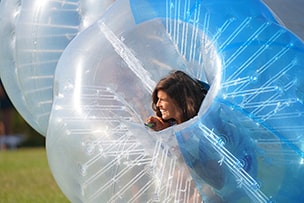 Bumpers Ball Art Surf Camp