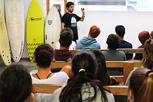 Mapas viento y oleaje Art Surf Camp