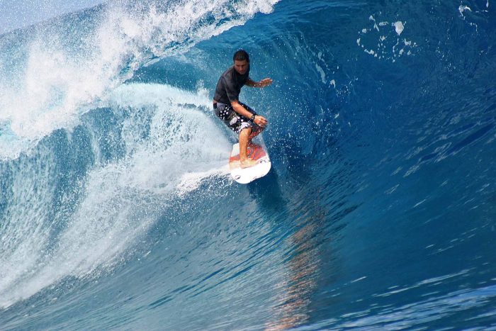 Super Slow-Motion Surfer!