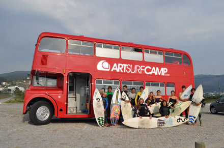 Nuevo Bus SurfCamp Con ArtSurfCamp