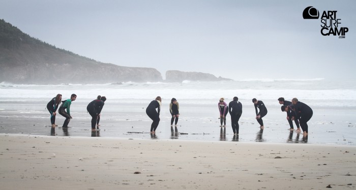 Primeros Pasos De Un Entrenamiento De Surf