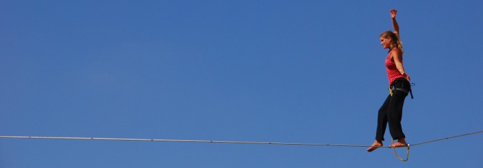 INCREÍBLE: Slackline En Nazaré