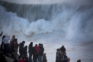 Olas gigantes en Muxía