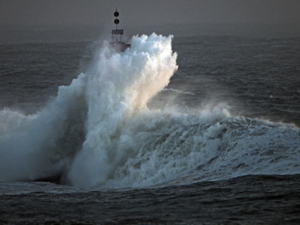 Olas Gigantes En A Costa Da Morte!