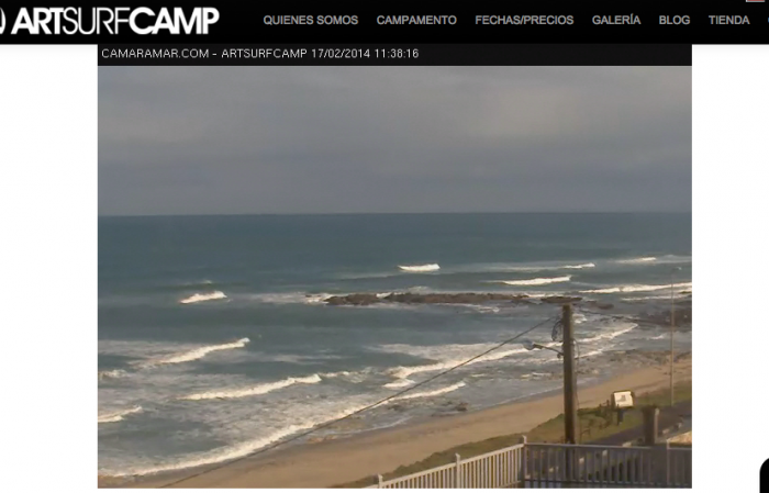 Webcam Playa de Razo Artsurfcamp