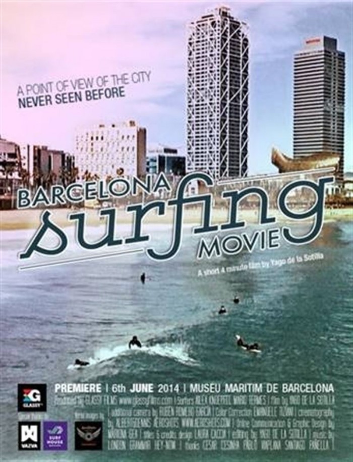 Patrocinamos El Barcelona Surf Movie!
