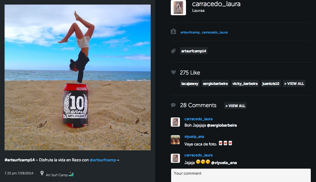 Episodio 3: Las 10 Mejores Fotos De Instagram De ArtsurfGram Episodio 3: Las 10 Mejores Fotos De Instagram De ArtsurfGram
