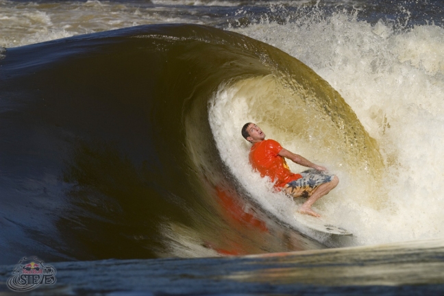 Surf en el Zambeze