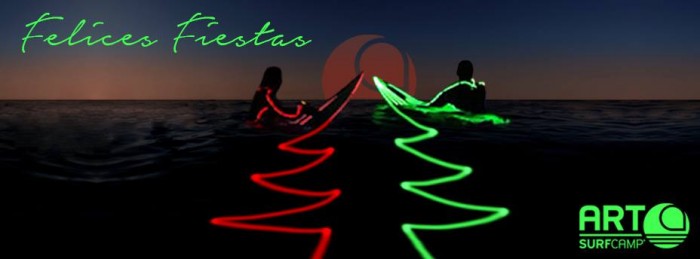 Artsurfcamp Os Desea Felices Fiestas 2014-2015