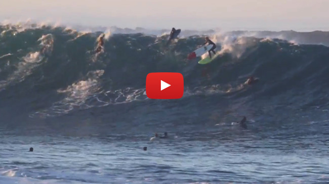 Jamie O'Brien en The Wedge