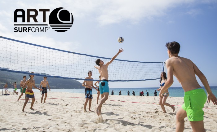 Volley playa en ArtSurfCamp