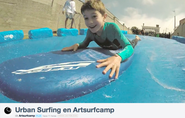 Flipando Con El Urban Surfing En Artsufcamp