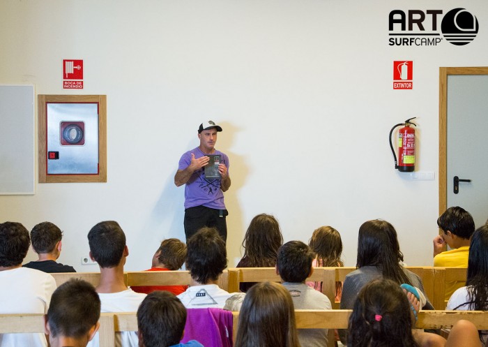 Aitor Francesena en Artsurfcamp