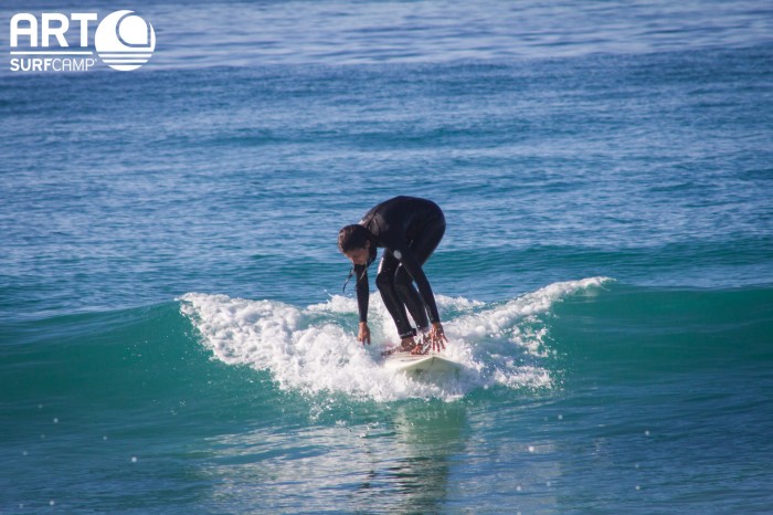 Nerea Barros en Artsurfcamp