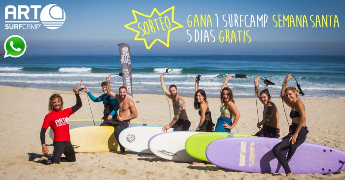 Sorteo Whatspp! Gana 1 Surfcamp Semana Sta