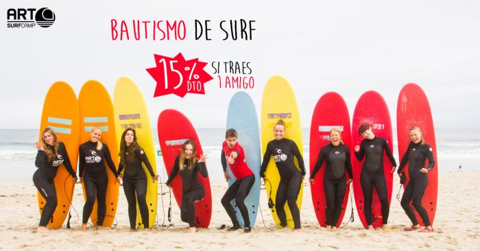 15% De Descuento En Tu Bautismo De Surf