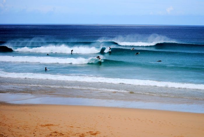 Playas para surfear en Galicia. razo