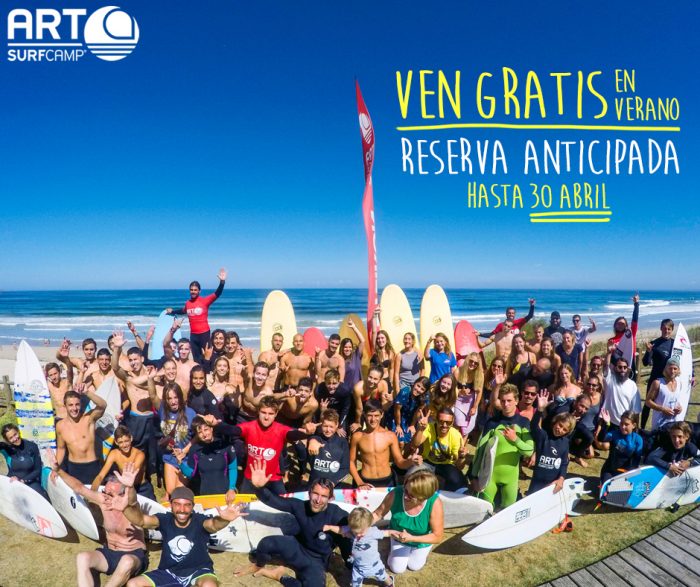 Este Verano Ven Con Tus Colegas Gratis a Artsurfcamp