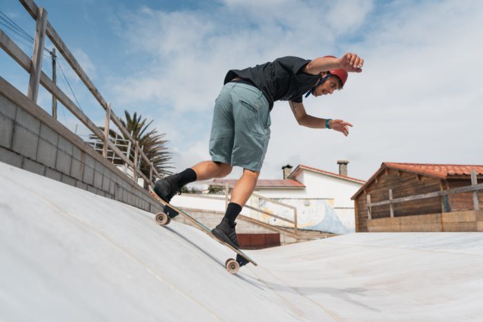 Skate en el mejor surfcamp de Galicia