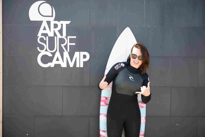 Primera Vez En Artsurfcamp De Anabel Bloguera De Fitness y Salud