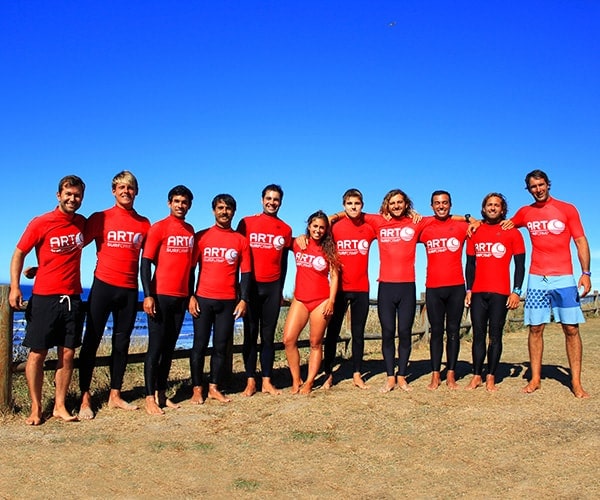 Equipo de monitores de Art Surf Camp