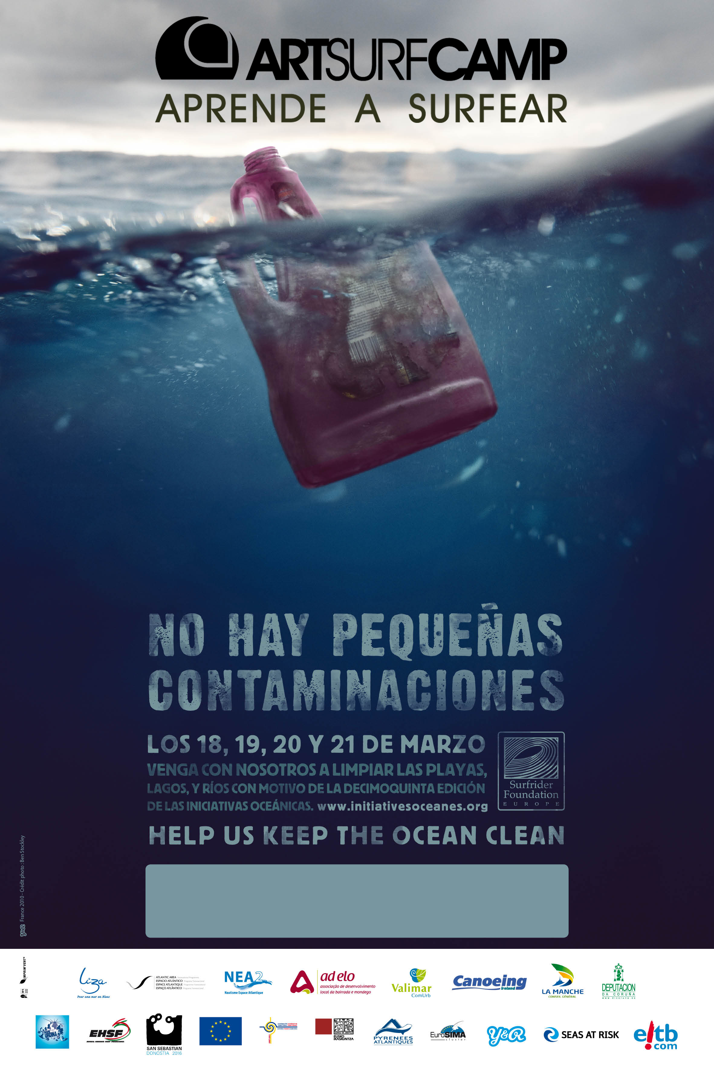 Limpieza de playas en Razo para Iniciativas Oceánicas 2010