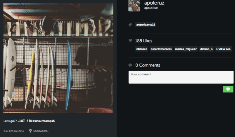 Visiones #Artsurfcamp15 Que Se Superan Cada Semana