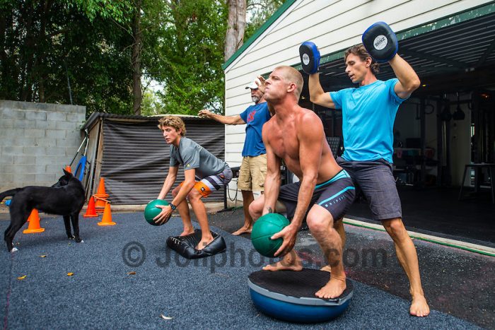 Entrenamiento físico para el surf