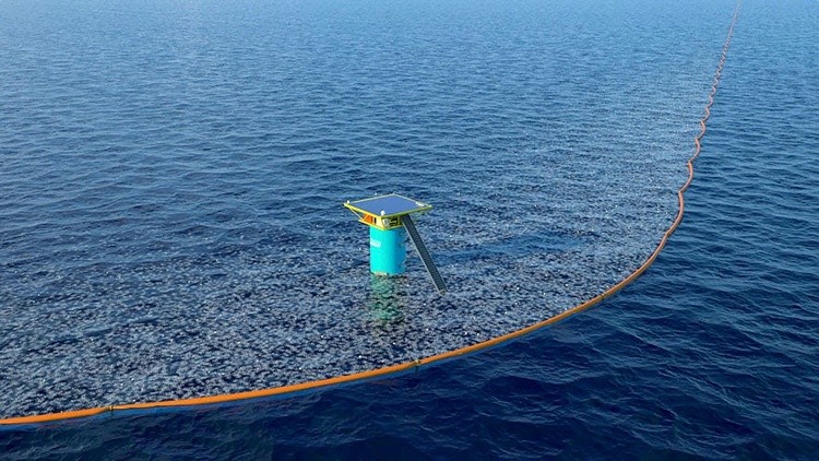 Ocean Cleanup Pretende Eliminar La Mitad De Los Residuos Plásticos Del Pacífico en Menos De 5 Años